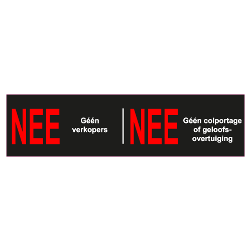 Colportage sticker